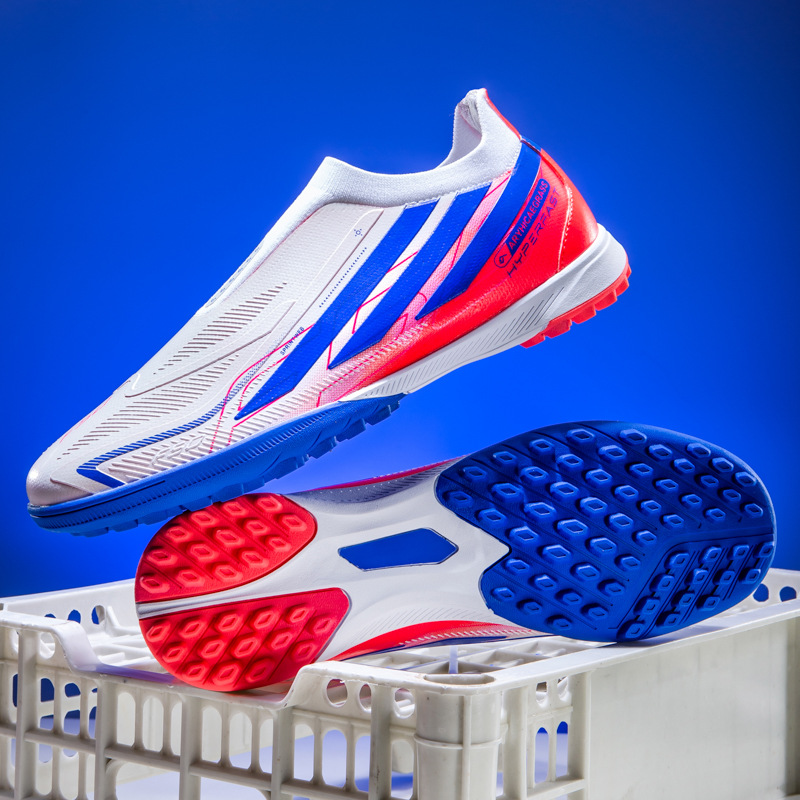 Tenis de Fútbol FG sin Agujetas F50 de TPU Ligero para Césped