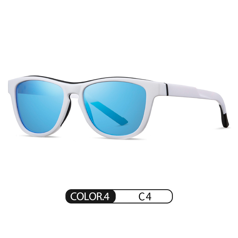 Spot al por mayor nuevo polarizador S12111 gafas de sol de inyección de dos colores de alta gama de moda gafas de sol de calle al aire libre