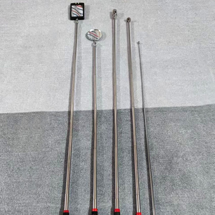 Dispositivo de recogida varilla de succión varilla magnética de metal varilla magnética Dispositivo de recogida de luz LED reflector de espejo de inspección de reparación de automóviles