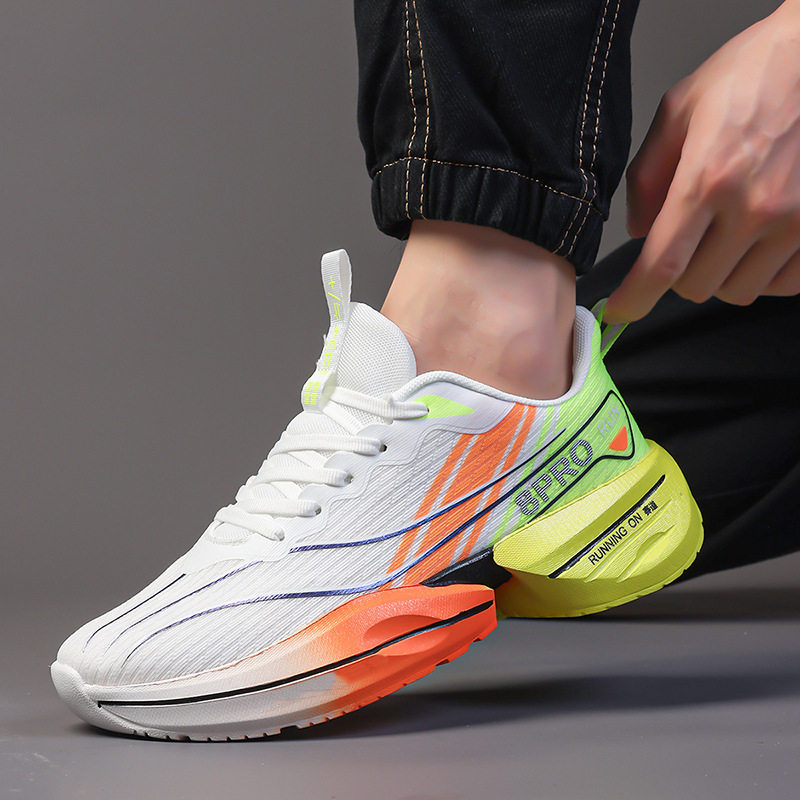 High-Quality Chitu 8Pro True Bottom Cushioning Running Shoes Student Sports Shoes Men's Friction Sound Racing Running Shoes