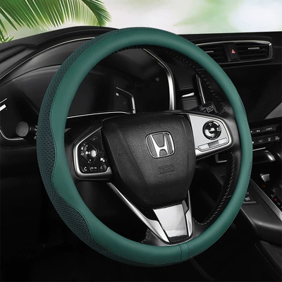 for 38cm Steering Wheel Covers, Steering wheel cover - green-38cm