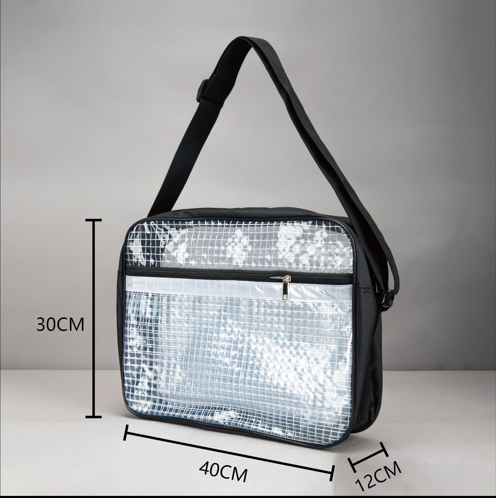 40*30*12 reflective strip cold-resistant and anti-static tool bag, 17-inch lockable PVC dust-free mesh bag, FAB bag