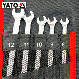 YATO open-end wrench suit wrench ring open-end dual-purpose wrench 10 13 carrier 17 sheet metal hand 22 board