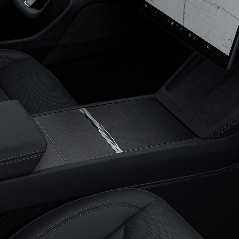 Suede Protective Film Interior Modification Accessories for Tesla Model 3/Y