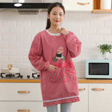 Long-sleeved apron coverall adult men and women长袖围裙1