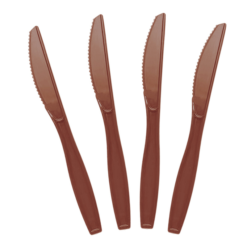 Suministros de fiesta cuchillos y tenedores desechables cucharas de boda boda fiesta de cumpleaños cortar pastel material tenedor cucharas cubiertos desechables