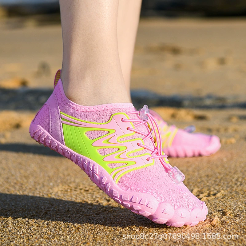 Fashionable beach footwear for swimming, quick dry shoes for hiking, casual footwear for beloved for men and women