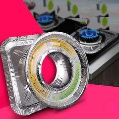 10-Piece Kitchen Stove Top Cleaner Mat Non-Stick Plate Gas Stove Tin Foil Pad Gas Oven Grease Pad Stove Burner Aluminum Foil