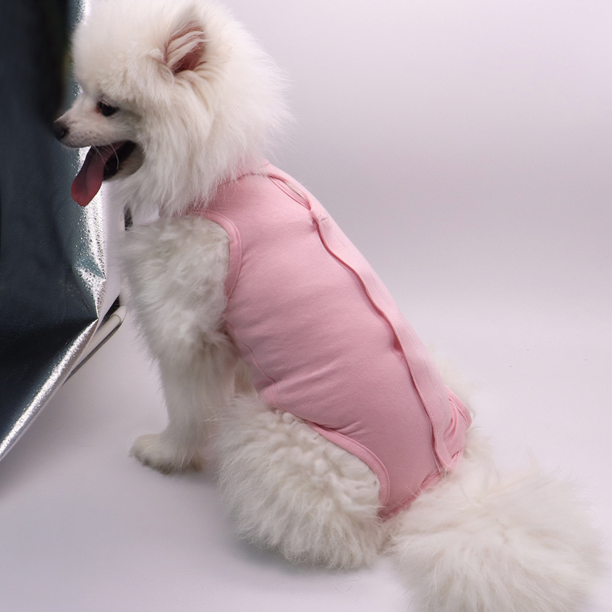 Traje quirúrgico para gatos, ropa después de la esterilización de mascotas, transpirable y anti-lamido, traje general de esterilización para perros de cuatro estaciones, traje quirúrgico para gatos