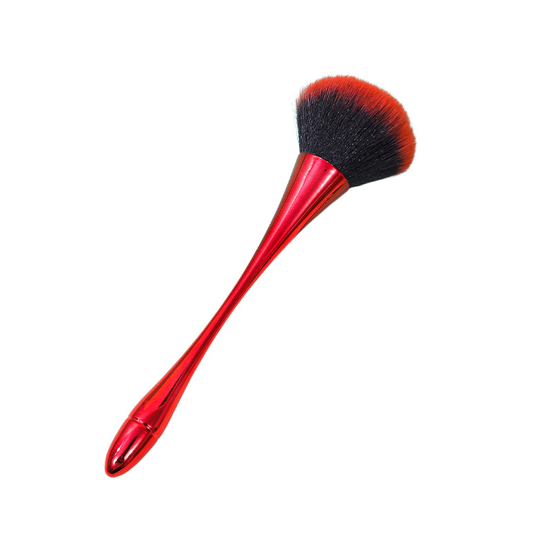 Manicuría cintura pequeña gran tamaño super grande esponjoso de alto valor facial polvo de pelo suave no comer polvo blush cepillo de maquillaje suave reparar la apariencia