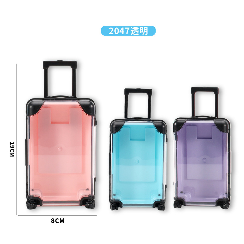 Children's toy variety mini square luggage trolley case luggage Cosmetics makeup box toy storage box Children's toy variety mini square luggage trolley case luggage Cosmetics makeup box toy storage box