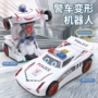 同款灯光电动自动警车
