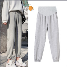 实拍品质孕妇裤春秋外穿宽松运动裤加肥加大打底裤秋款外穿长裤