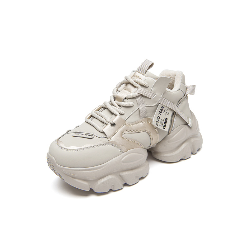 Zapatos Deportivos Augu Shiden para Mujer, Invierno 2024, Nuevos Zapatos Casuales de Moda, Plataforma con Suela Gruesa, Estilo Retro Urbano