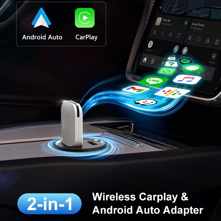 Кросс-граничный проводной в беспроводной автомобильный интерконнект-бокс, модуль CarPlay, умный Android-бокс для авто CarPlay