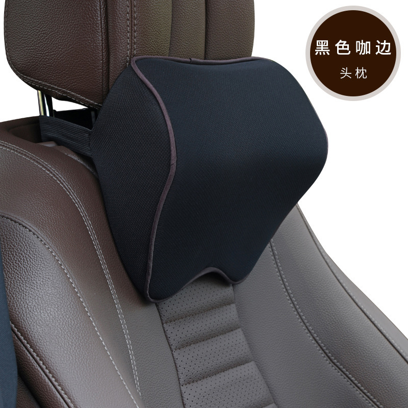 Car Headrest Memory Foam Car Headrest Neck Pillow Car Lumbar Cushion Driving Car Seat Pillow Wholesale