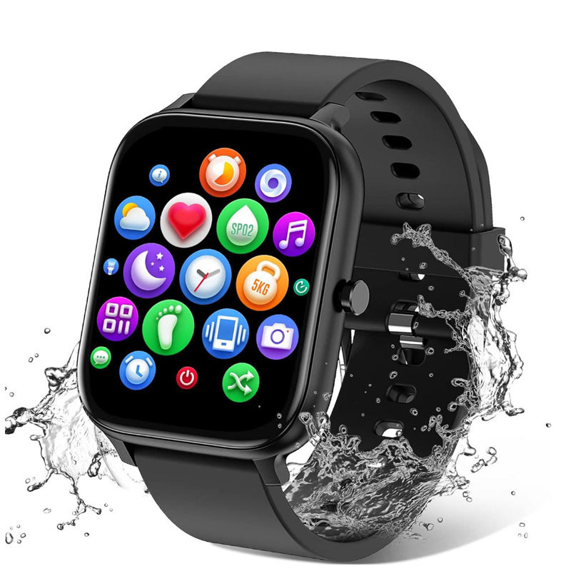 Cross-Border Hot-Selling Smart Watches for Men and Women, Fitness Trackers, Heart Rate, Sleep, Blood Oxygen Monitors, Step Counting Sports Bracelets