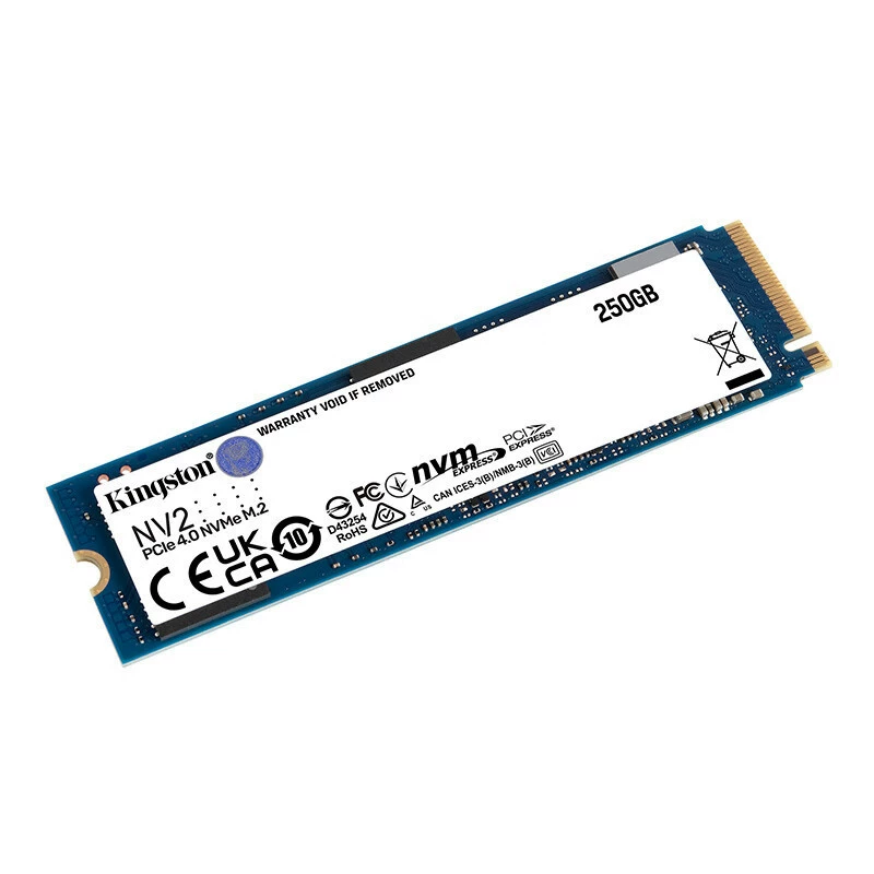 Kingston NV1/NV2 апгрейд 250/500 ГБ/1 ТБ M.2 SSD твердотельный диск NVMe