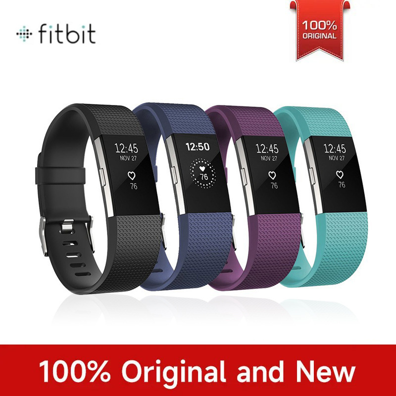 Google Fitbit Charge2 Bracelet Heart Rate Sleep Step Tracking Smart Watch Cross-Border Exclusive Supply in Stock