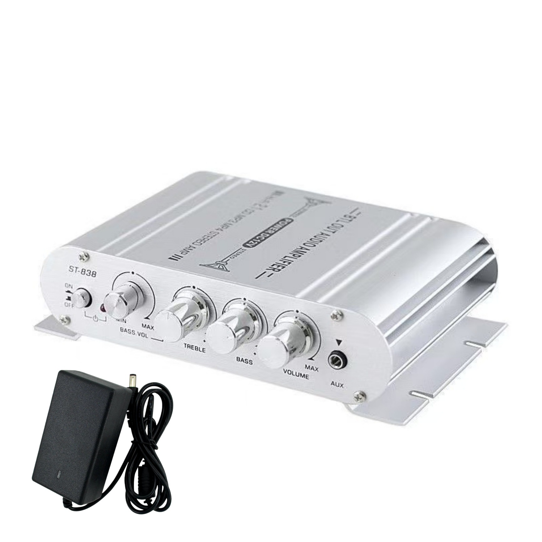 Silver stand-alone +3A power supply