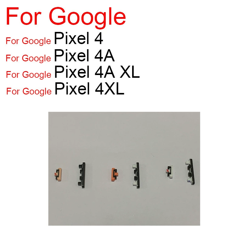 Кнопка питания и регулировки громкости подходит для Google Pixel 4 4A 4XL XL блок питания кнопка сбоку для ремонта