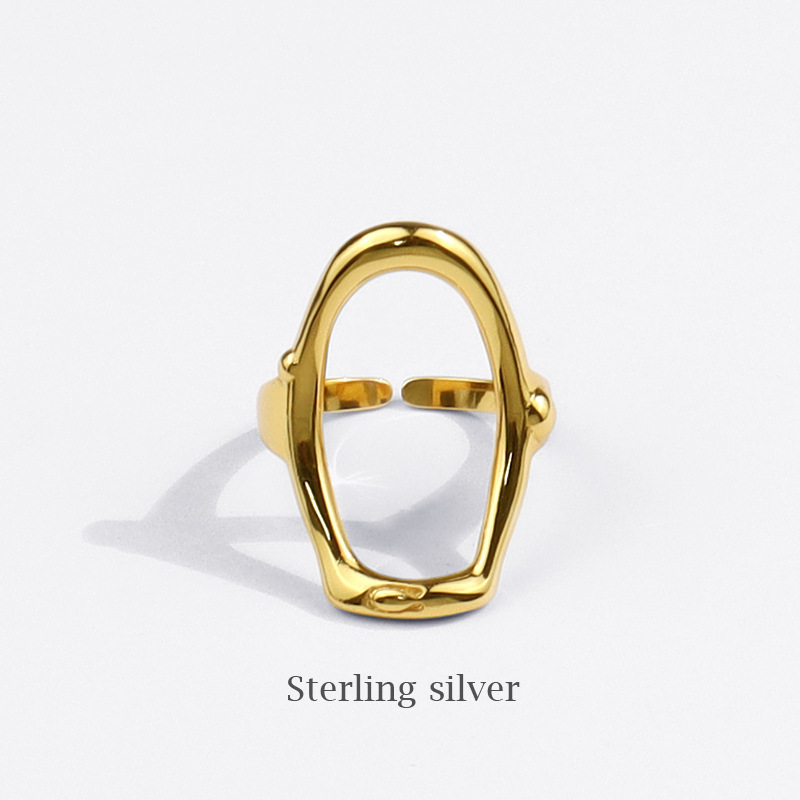 Korean style college style fashion hollow open ring wholesalepicture8