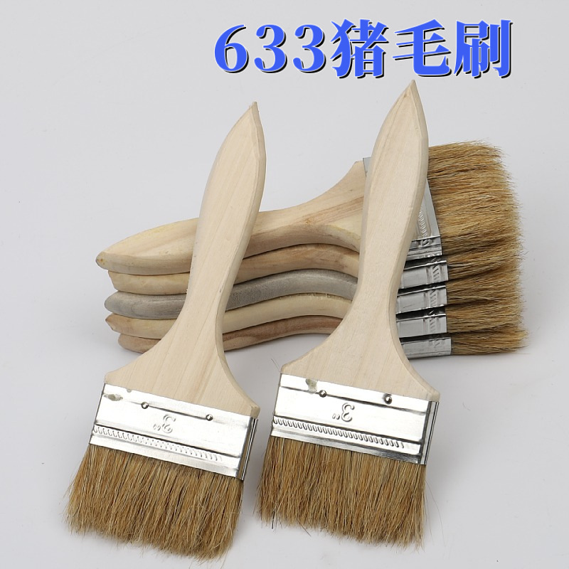 Manufacturer Wholesale Wooden Handle Pig Bristle Paint Brushes for Home Use, Fiberglass Brushes, Glue Brushes, Multi-Purpose Brushes Manufacturer Wholesale Wooden Handle Pig Bristle Paint Brushes for Home Use, Fiberglass Brushes, Glue Brushes, Multi-Purpose Brushes