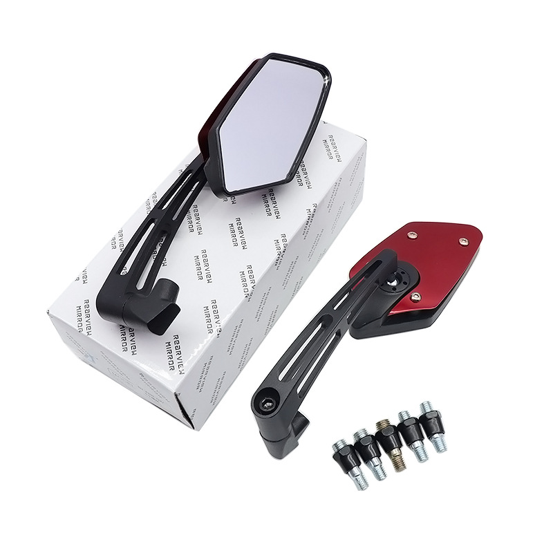 Cross-Border Best-Selling Item: Electric Vehicle Rearview Mirror, Scooter Reflector, Motorcycle Modified Reversing Mirror with 5 Screws