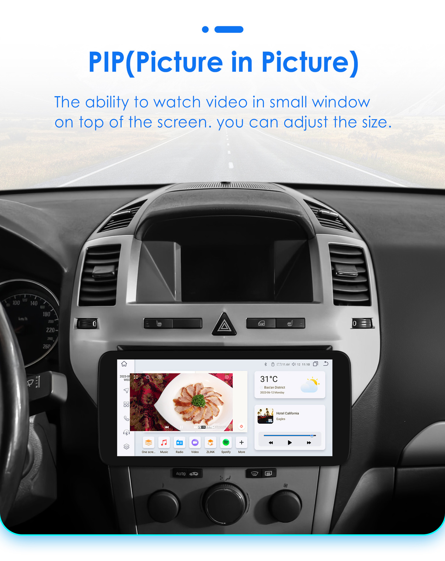 10.33inch Suitable for 03-06 Opel Kaisai Wireless Carplay Car Bluetooth Gps Android Navigator