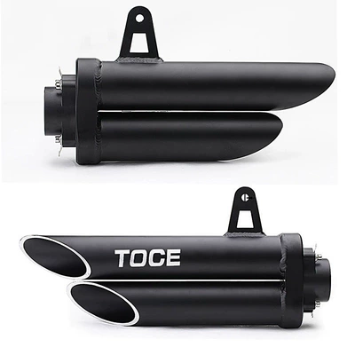 Exhaust pipe – modified TOCE exhaust pipe is