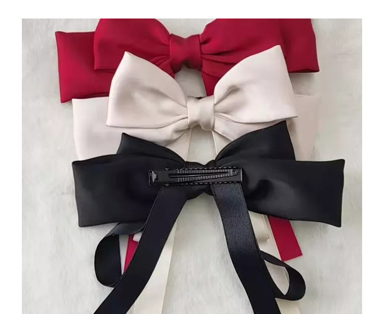 Fashion Bow Knot Cloth Hair Clip 1 Piece display picture 4