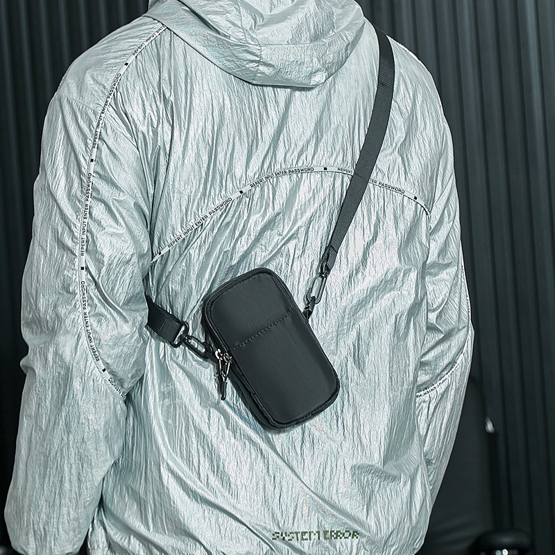 Shoulder Bag, Men's Waist Messenger Bag Trendy One-shoulder Multifunctional Mini Hanging Bag Light Bag_voghion.com