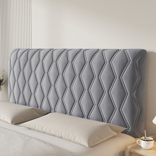 All-inclusive Fabric Bed Cover Simple Modern European Style Soft Bed Cover Cover Curved Backrest Cover Dust Protective Cover