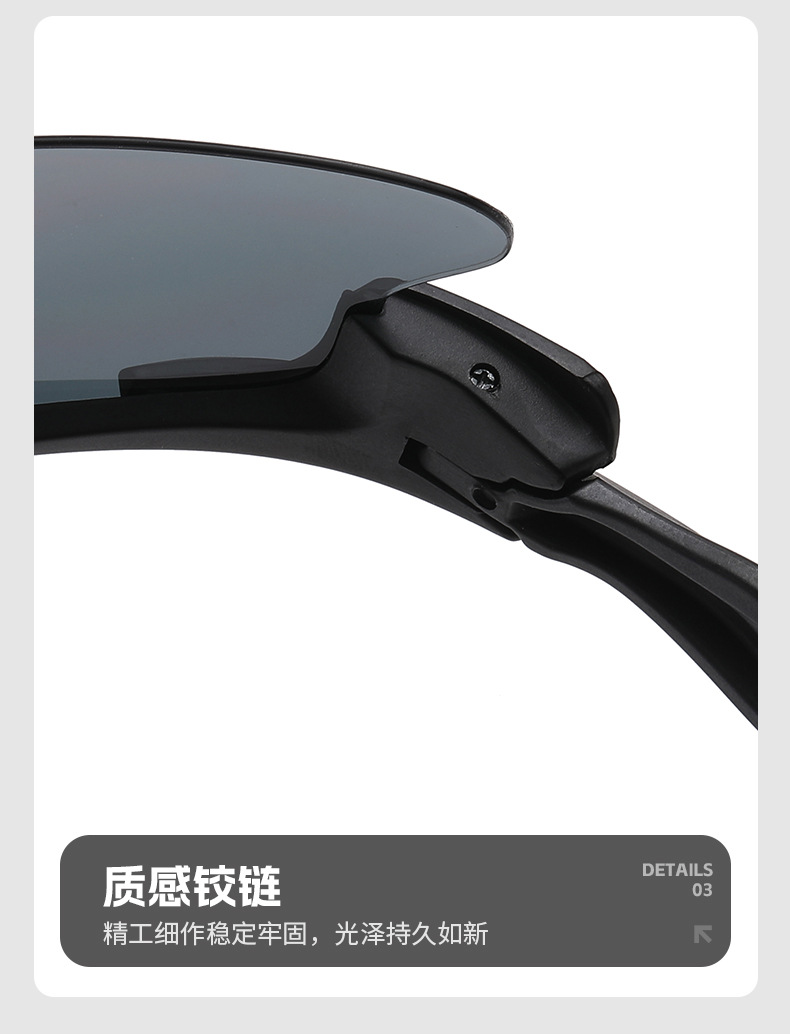 Neue grenzüberschreitende Outdoor-Sonnenbrillen UV400-Schutz Sonnenbrille Herren Fahrrad Bergsteigen Sport Windschutz Schutzbrille Damen