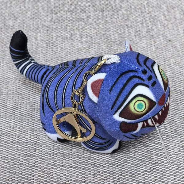 Cross-Border K-Pop Demon Hunters Plush Keychain Plushie Tiger Derpy Keychain Plush Pendant