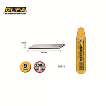 OLFA愛利華專業30度角美工刀貼膜牆紙專用9mm刀片5片簡裝/DKB-5
