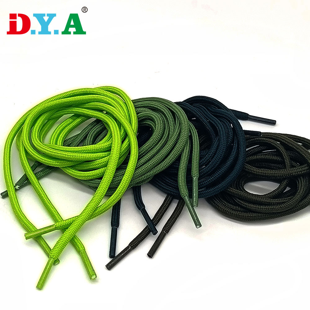 5mm涤纶圆形罗纹鞋带篮球鞋运动鞋鞋带卫衣衣帽抽绳运动裤腰抽绳