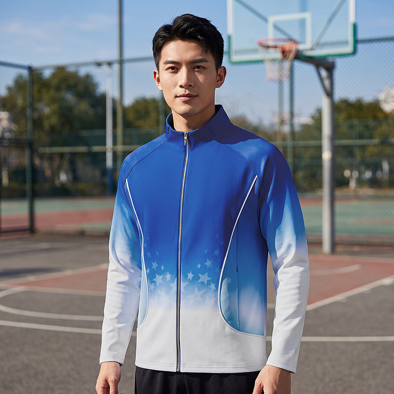 26 Autumn Sports Meeting Award Ceremony Class Uniforms Volunteer Unisex Cardigan Sweatshirt Coach Jacket Custom Wholesale