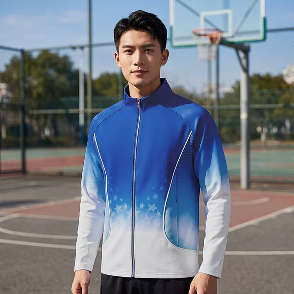 26 Autumn Sports Meeting Award Ceremony Class Uniforms Volunteer Unisex Cardigan Sweatshirt Coach Jacket Custom Wholesale