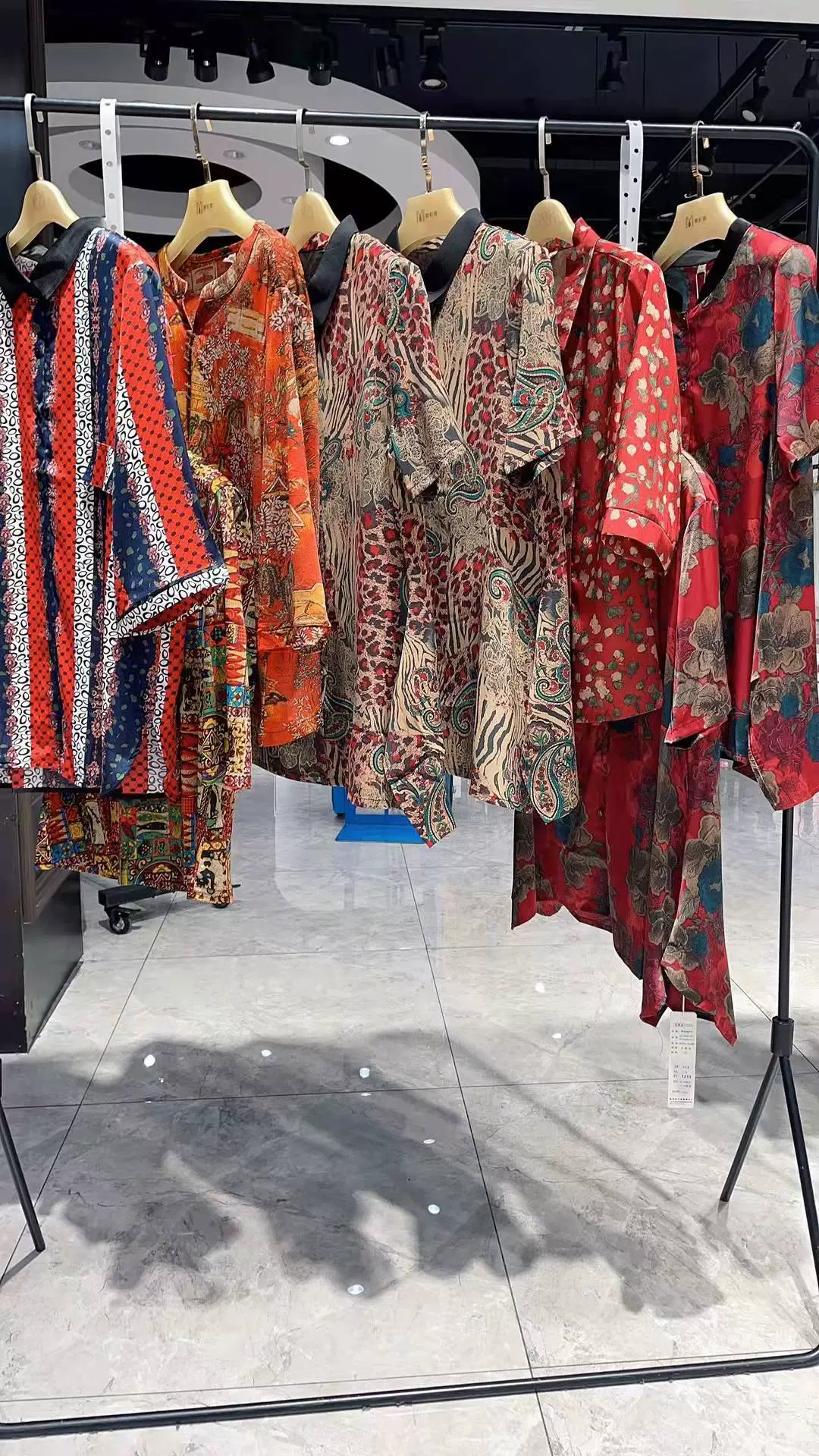 Butterfly Bird 2023 мама рубашка шелковица свободная винтажная рубашка с принтом