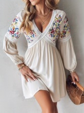 G 40951 Bohemian Embroidered Dress �������Ǵ�������ȹ ��