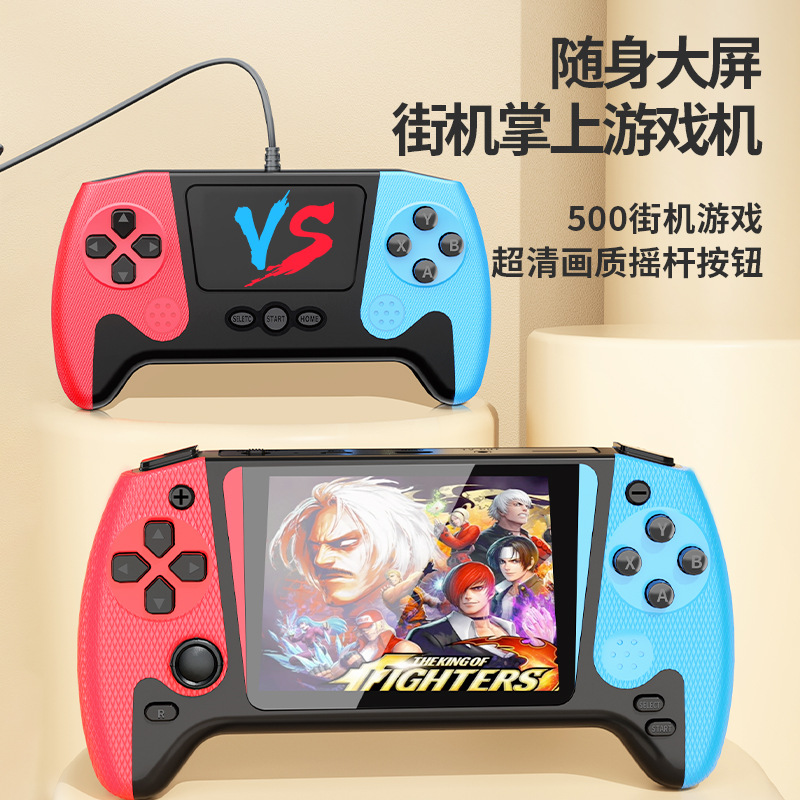 Foreign Trade Q21 Handheld Game Console Retro Nostalgic Handheld Kidsren's Two-Player Game Portable 3.5inch Large Screen Game Console