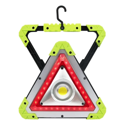 Cross-Border Popular Tripod Warning Light Led Strobe Rechargeable Triangle Light Safety Warning Sign Car Emergency Light (Warning sign) - triangular-light-xp900