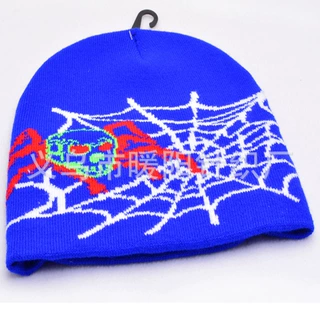 针织提花帽子厂家加工  腈纶针织无檐便帽 Beanie Caps