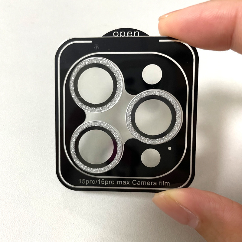 Apple 17 ダイヤモンドイーグルアイズ ポジショニングレンズフィルム iPhone16Promax グリッター15 メタルレンズフィルム14に適用|undefined
