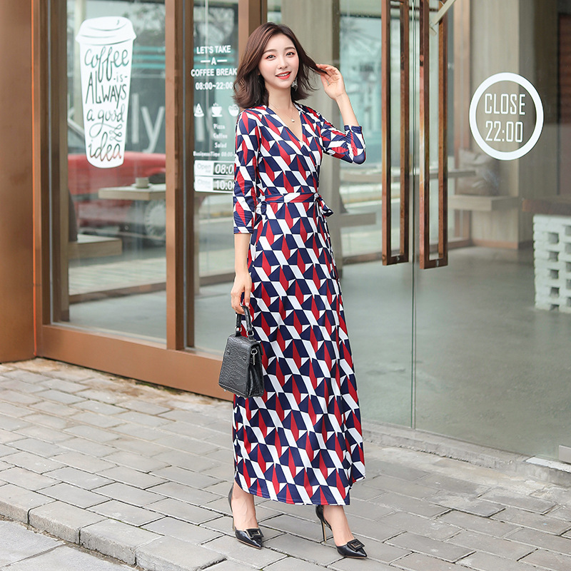 다크 레드 큰 격자 무늬