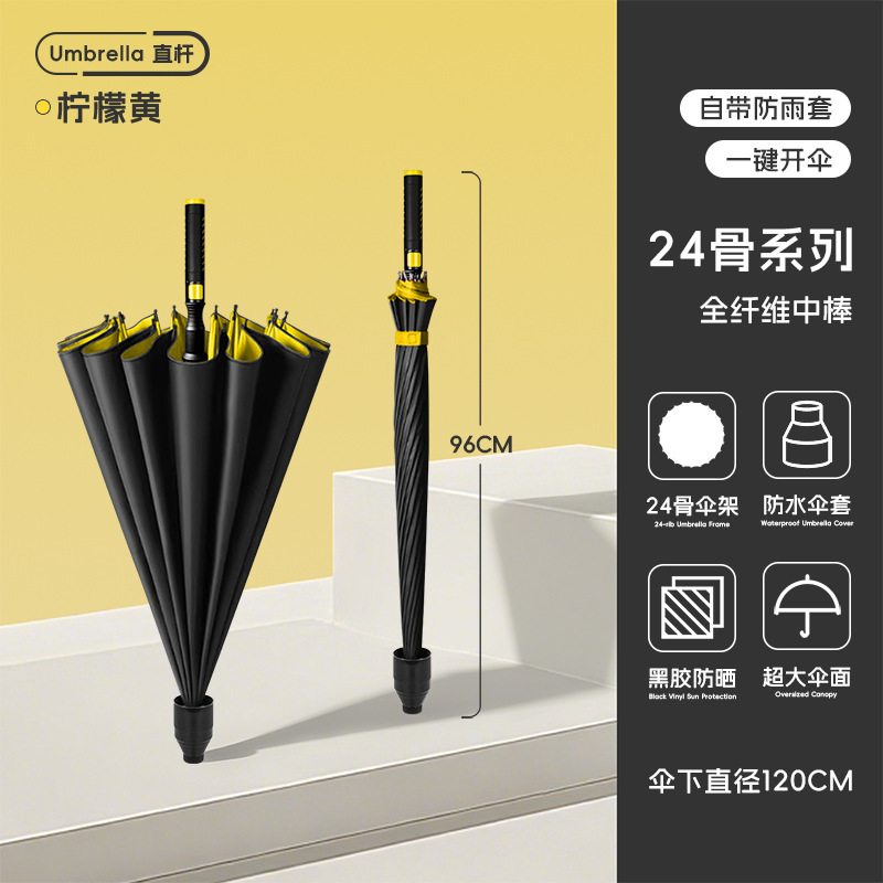 全自动晴雨伞批发劳斯莱斯加厚加大号开收两用热卖遮阳伞长柄雨伞|undefined