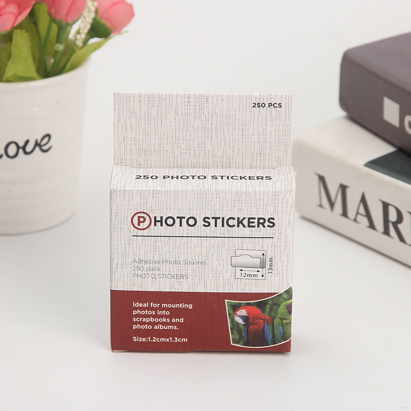 In-Stock Double-Sided Adhesive Photo DIY Album Business Card Accessories Fixing Tools 250 500 1000 Box Set Cross-Border In-Stock Double-Sided Adhesive Photo DIY Album Business Card Accessories Fixing Tools 250 500 1000 Box Set Cross-Border