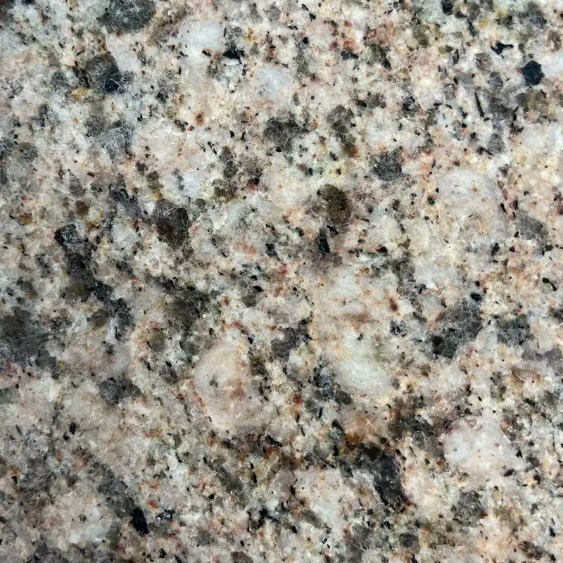 黄金麻外墙干挂石材花岗岩广场地铺石芝麻白黄锈石建筑石盈珂户外