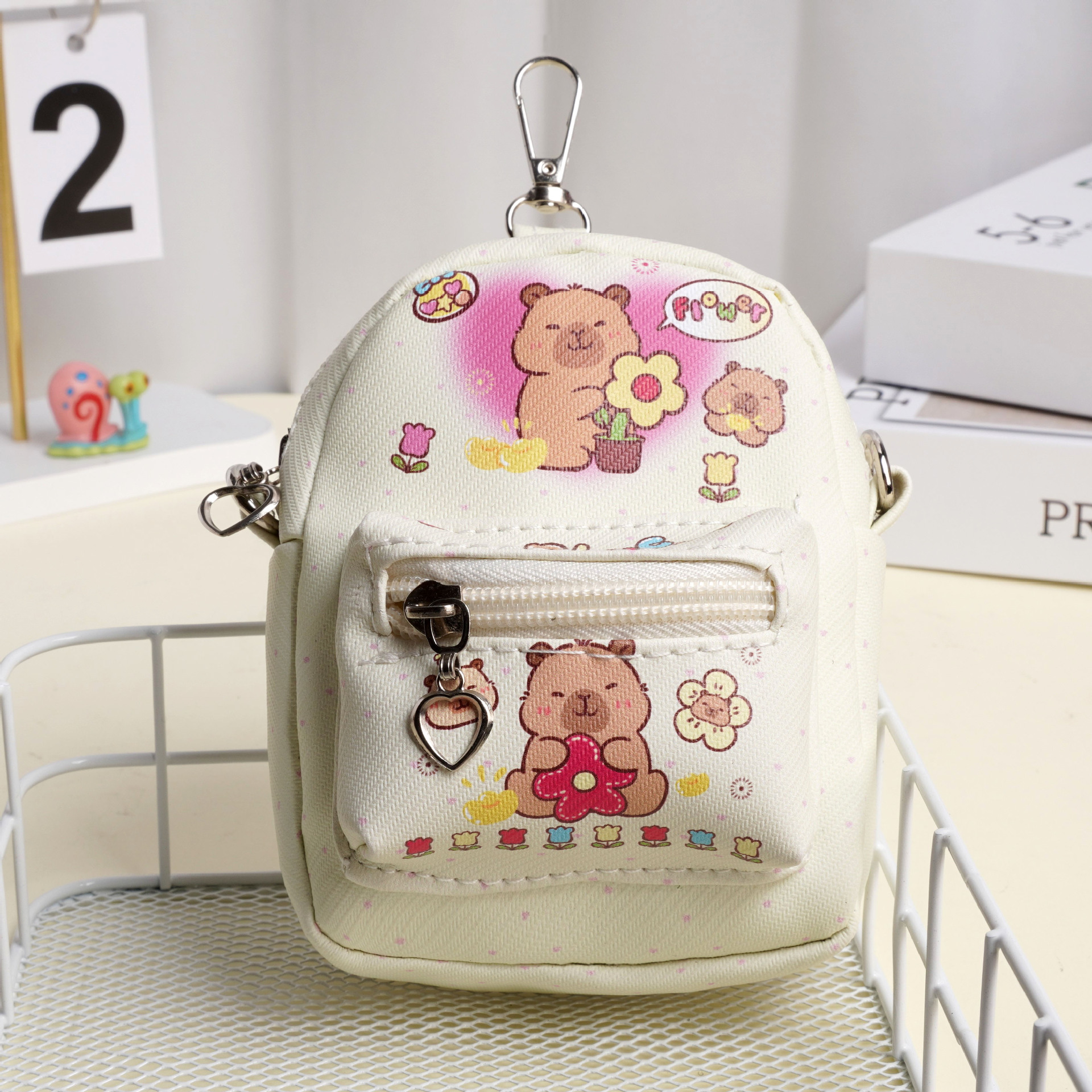 C 155m 컬러 플라워 카피바라